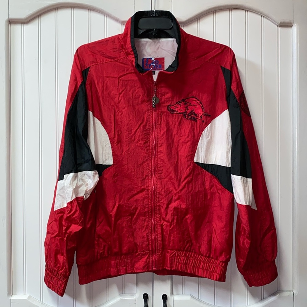 Pro Player Red and Black Windbreaker Jacket